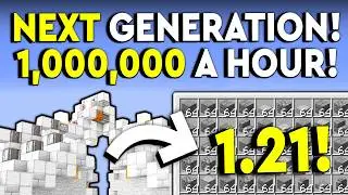 BEST INFINITE STONE FARM 1.21 Minecraft Tutorial - CHEAP & FAST!