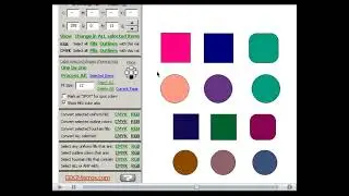 GDG Color Vals Macro Instructional How-to Video applicable to CorelDraw X6 & up