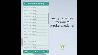 mySugr app - How to use the Bolus Calculator (mmol/L)