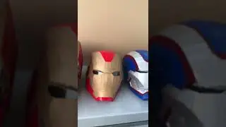 Iron man- iron man helmet out of cardboard 
