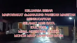 SELAMAT HARI RAYA IDUL FITRI MOHON MAAF LAHIR DAN BATIN//UMAT MUSLIM SELURUH DUNIA