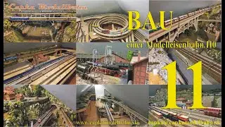 Bau 11 einer Modelleisenbahn H0