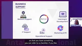 Operational support from Antal to you