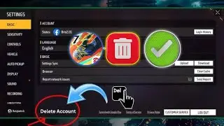 Как удалить аккаунт Free Fire навсегда | Удалить аккаунт Garena Free Fire