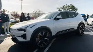 Polestar 3 First Look at South OC Cars and Coffee