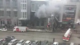 Пожар магазин 