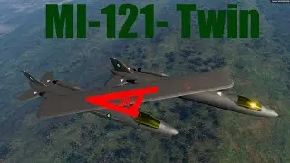 Dual fuselage oblique wing bomber | Flyout