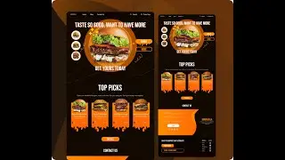 Creating a Fast Food (Restaurant) Website Design in Figma | Killuos | Killuos Devs (Part 2)