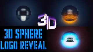 Sony Vegas Intro Template - 3D Sphere Logo Reveal