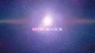 Big bang explosion cosmic logo reveal intro. After Effects Royalty Free template