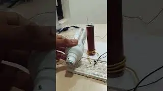 Tesla tower simple science experiment electronics mini projects 