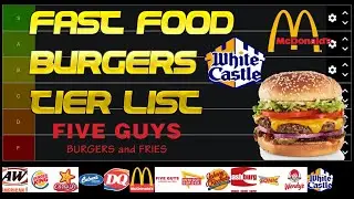 Fast Food Burgers Tier List