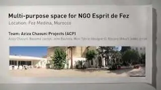 Aziza Chaouni Projects - Urban Trend: Public Space