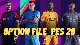 PES 2020 | Next Season Patch 2024-UPDATE OPTION FILE 2024 PS4 PS5 | DOWNLOAD and INSTALLATION