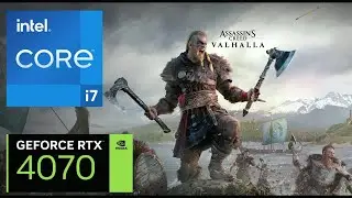 Assassins Creed Valhalla |  RTX 4070 & Core i7 14700HX | MSI Crosshair 16 HX