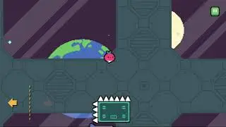 Dadish 2. World 5 - Soleca Station. Level 45. Walkthrough with Star.