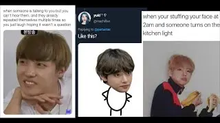 BTS memes to watch instead of doing homework 💜🥲