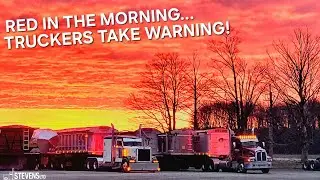 My First Trip, In My 379 Peterbilt, IN OVER A MONTH !!