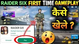 Raider Six Gameplay New Battle Royale Gameplay | Almond Gaming
