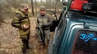 Открытие сезона охоты, изба в лесу май 2021