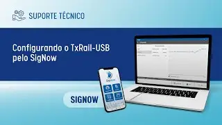 SigNow - Como configurar TXRail-USB da NOVUS | Português