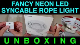 Unboxing Fancy Neon Syncable Rope Light TV Effects by FANCYLEDS