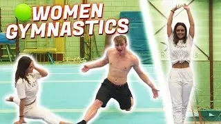 GIRL TEACHES ME GYMNASTICS !