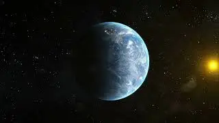 Adobe After Effects Earth planet bucle. 4K ultra HD.
