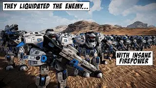 MECHA WARRIORS destroy 550,000 Undead Army! | MODDED UEBS 2