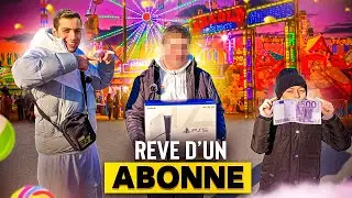 JE RÉALISE LE RÈVE D'UN ABONNÉ 🔥😄 ( meilleur jour de sa vie)