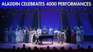 ALADDIN Celebrates 4,000 Performances on Broadway with Tribute to Howard Ashman
