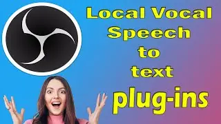 OBS PLUGINS SPEECH TO TEXT FREE ! 