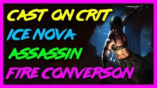 Path of Exile - Cast on Critical Strike Assassin - Budget Build - Fire Conversion Variant