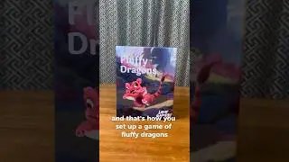 Setup Fluffy Dragons by @lamfgames #boardgames #gamenight #gaming #tabletopgames #tabletop
