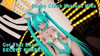 🅼🅼🅳  Miku Bunny's Clock Outfit 「Got That Boom」