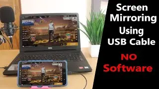 How to Mirror/Cast Android Mobile Screen On Laptop/PC | Without Installing Any Software