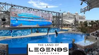 The Land of Legends Dolphin show 🐬