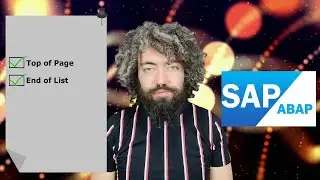 SAP ABAP Eğitimi 33 - REUSE ALV Top of Page ve End of List