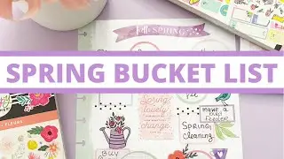 SPRING BUCKET LIST 2021