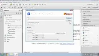 Find and replace text in PDF bookmark names