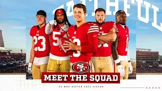 1st & 10: Breaking Down the 49ers Initial 2024 53-Man Roster