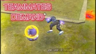 Eliminate on Teammates Demand #freefire @DesiGamers_   #viral #sad @TondeGamer