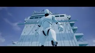 Container ship model gameplay in Unreal Engine 4