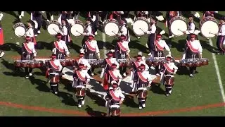UVA Cavalier Marching Band Halftime Show UNC 10-25-2014