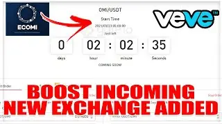 ECOMI / OMI ADDED TO NEW EXCHANGE IN SECRET! HOW TO BUY OMI FOR VEVE NFTs EVEN BEFORE UNISWAP!!!