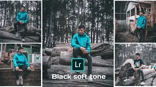 Cara edit foto di Lightroom mobile | Black soft tone
