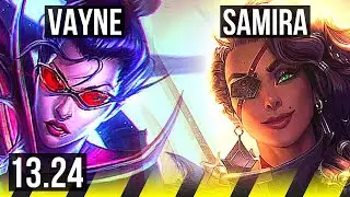 VAYNE & Blitz vs SAMIRA & Thresh (ADC) | 700+ games, 19/4/8 | EUW Master | 13.24