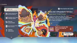 Nuevo Evento! Reino del refinamiento heroico | Torre Piso 20 | Guía y builds | Genshin Impact