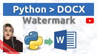 Python Word Docx from Code with a Watermark | Subscriber Question