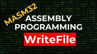 How to write the contents of a buffer to a file - WriteFile | MASM32 Assembly Programming